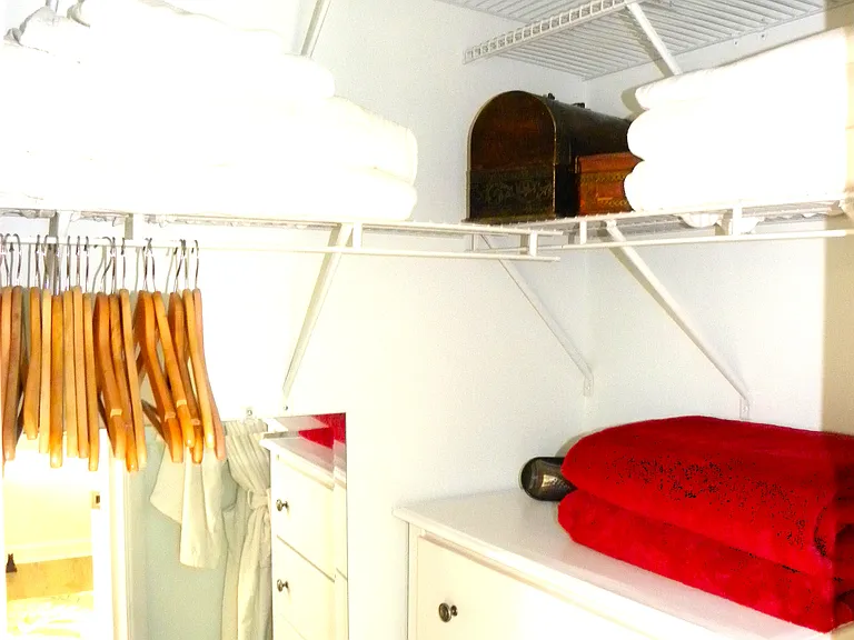 1st Floor Bedroom Closet with Dresser