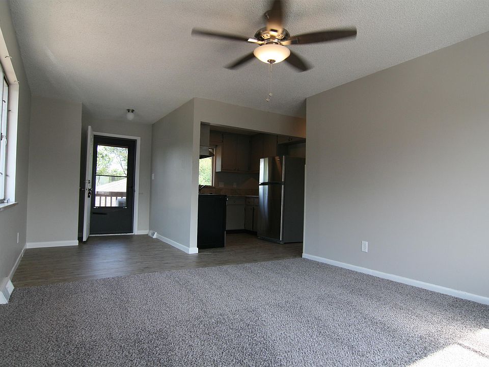 Living room into Kitchen
