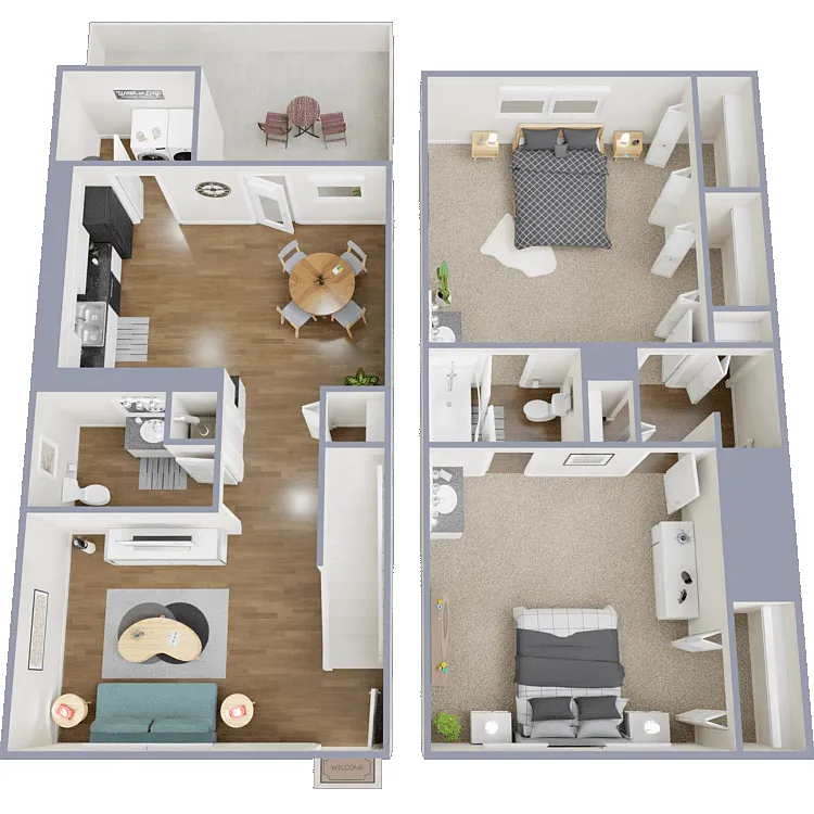 Floor plan B1