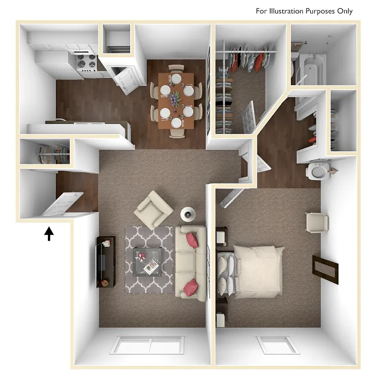 Floor plan Pecos