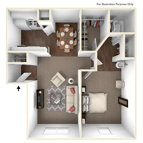 Floor plan Pecos