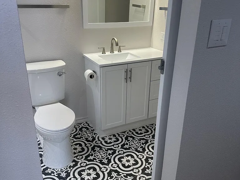 Bathroom entrance