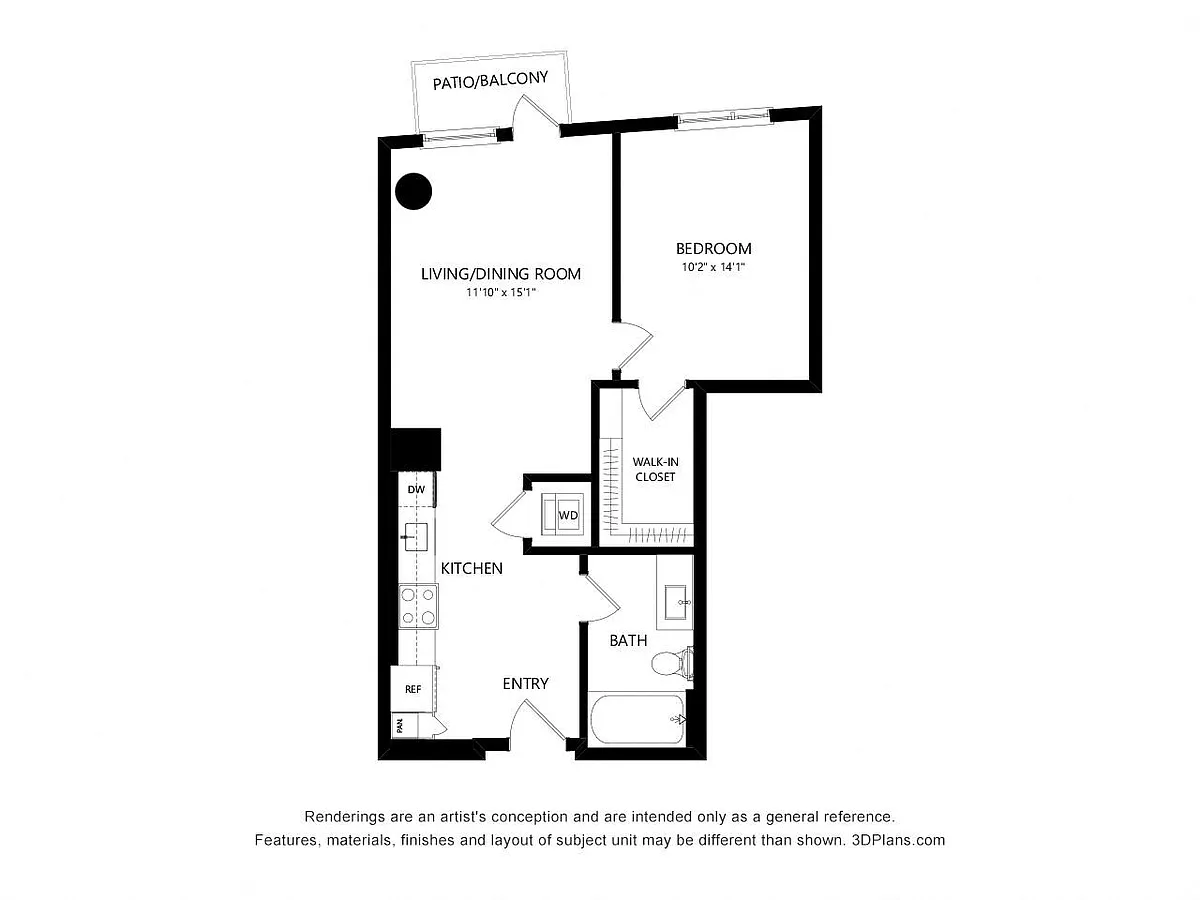 Floor plan A10D