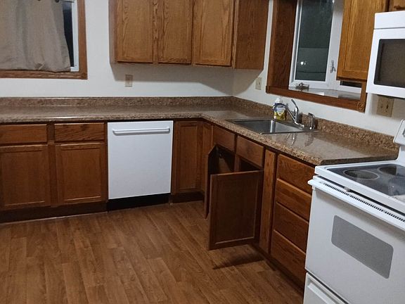 kitchen view from living room