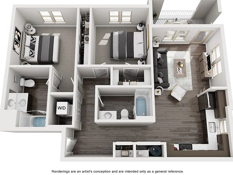 1032 sq ft with patio or balcony 1032 sq ft with patio or balcony