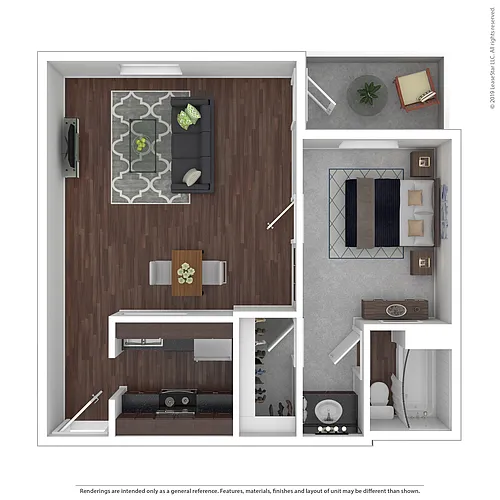 Floor plan Golden Lake