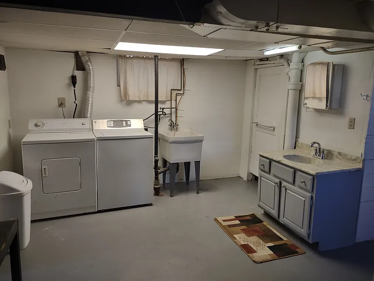 Laundry area