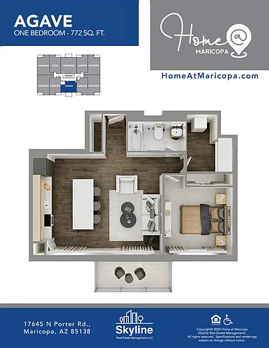 Floor plan Agave