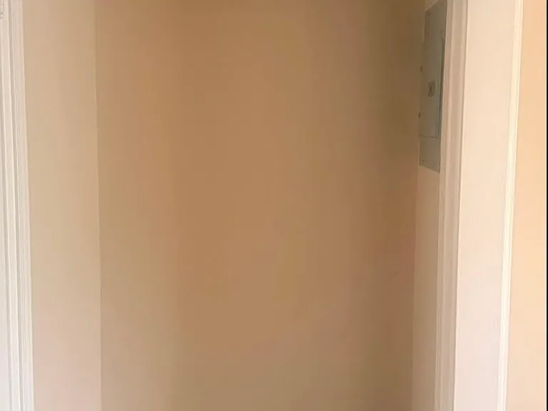 Extra closet space in the entry way.