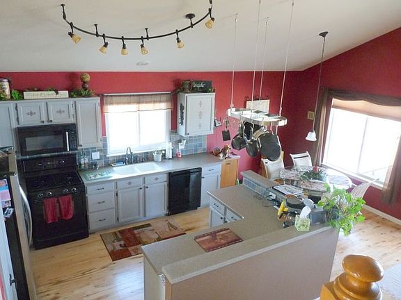 Kitchen View from Stairs