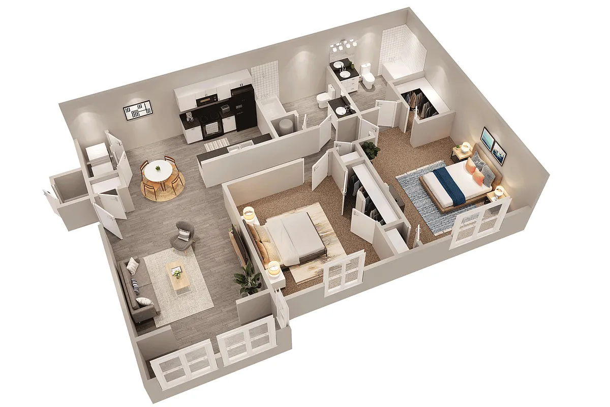 Floor plan B2