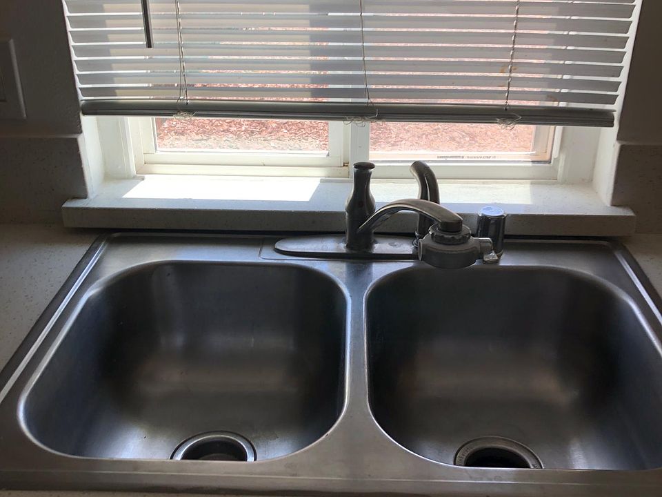 Sink in the kitchen