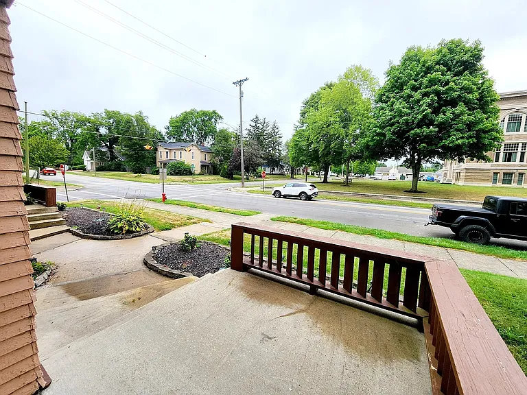 view from porch