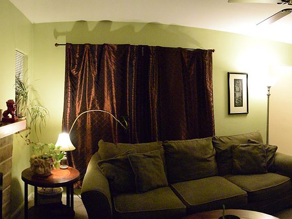 Family room view from dining