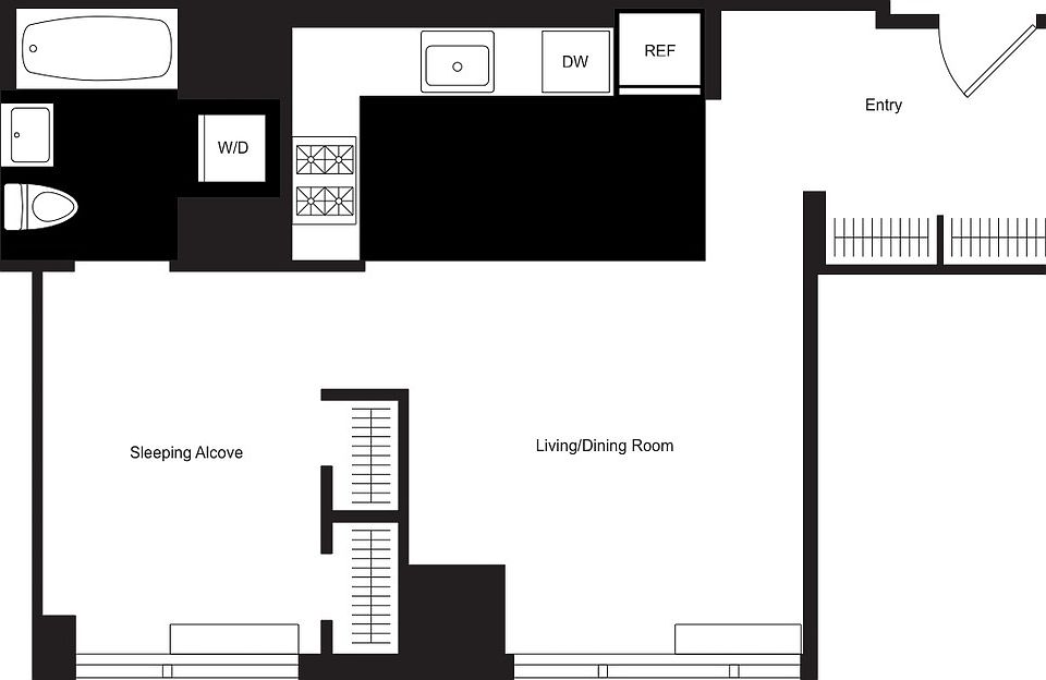 2nd image of 450 W 42nd St APT 28E