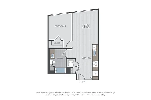 Floor plan Plan 1B