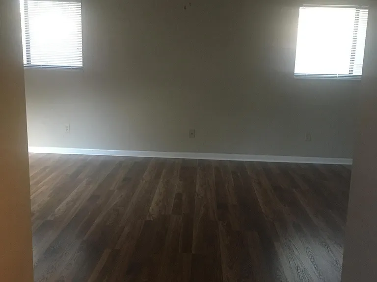 Looking into Master Suite which has walk-in closet and its o