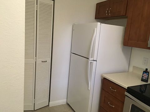 Pantry with bi-fold doors