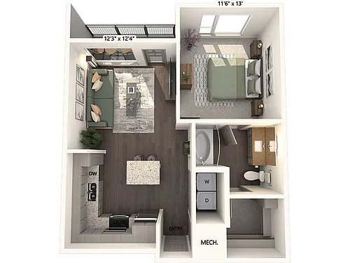 Floor plan A2-665-G