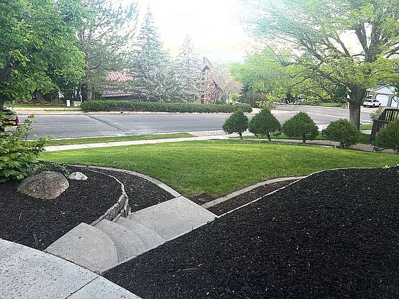 View off front steps