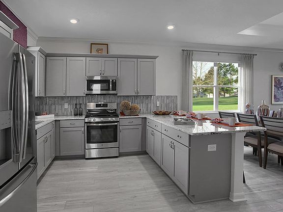 On Top of the World Floor Plan Terra in Ocala, FL Kitchen