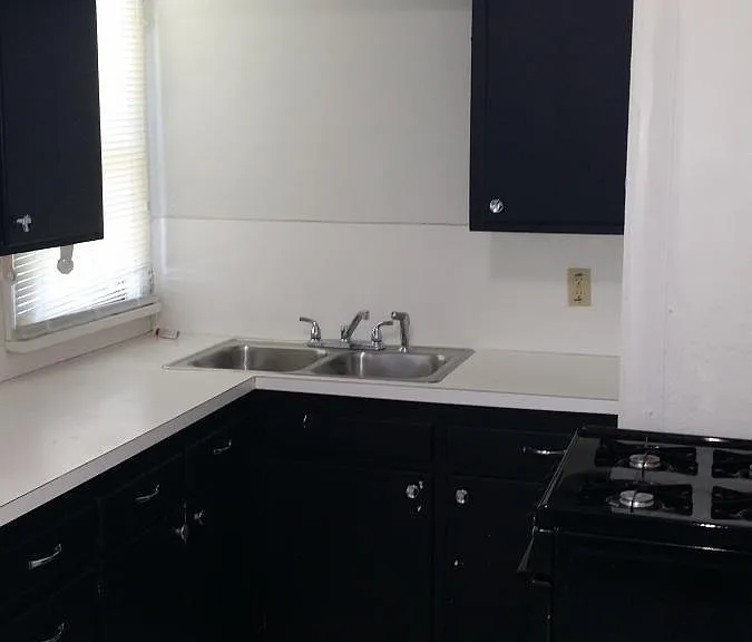 Black and White Kitchen