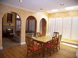 Bright open Breakfast Room