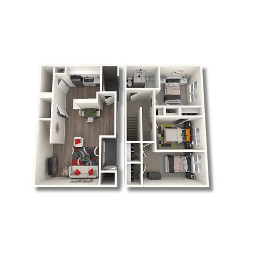 Floor plan 3TX