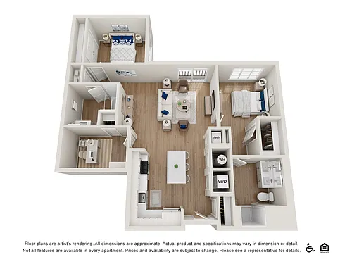 Floor plan 2H Den