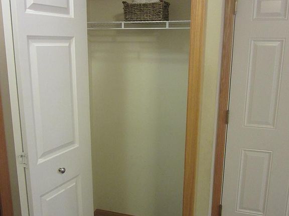 Kitchen closet by garage entry