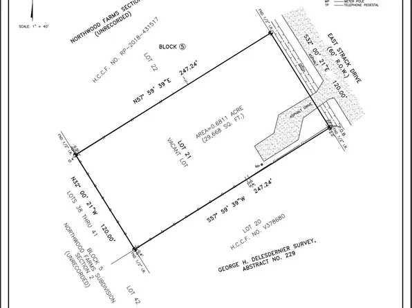 0 E Strack Dr Lot 21, Spring, TX 77379