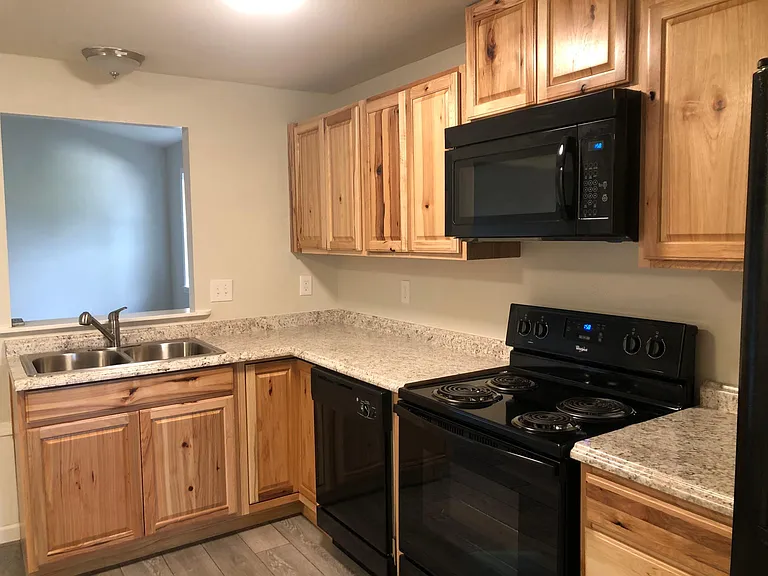 All new kitchen appliances, countertops, and cabinets!