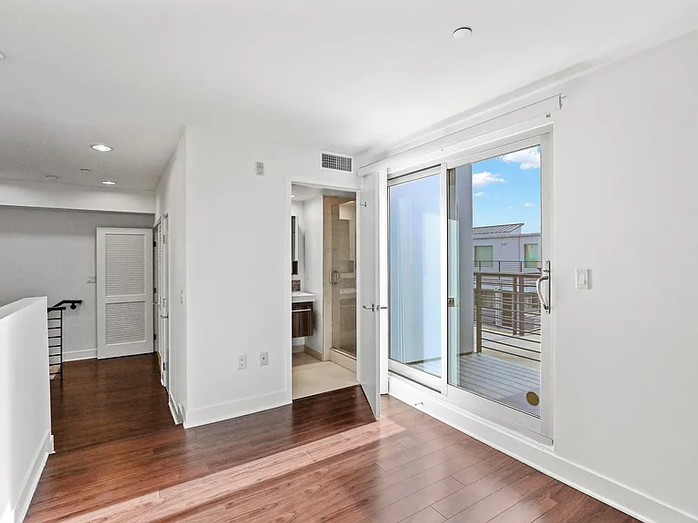 Loft-Style Floor Plan with Bathroom and PrivatePatio
