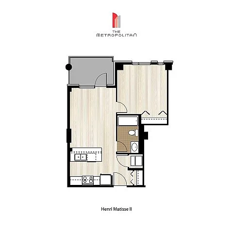 Floor plan Henri Matisse 2