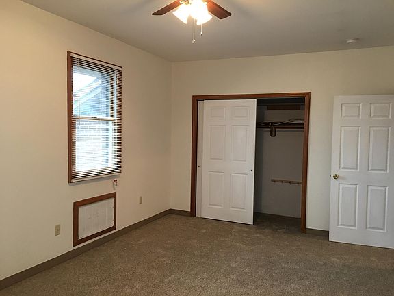 Master bedroom with large closet