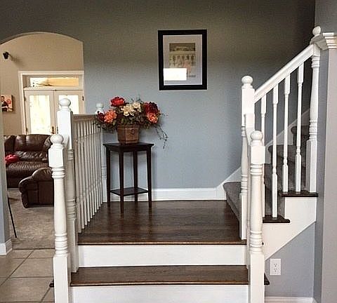 Front staircase