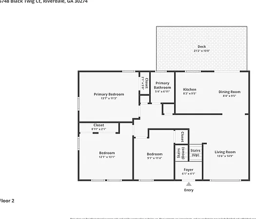 5 bed, 2.0 bath, 1850 sqft, $2,045 — Photo 2