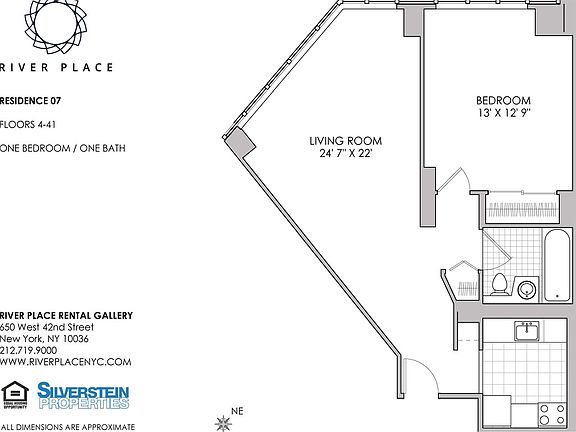2nd image of 1 River Pl APT 3307