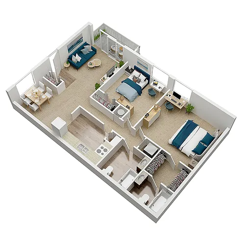 Floor plan Wright
