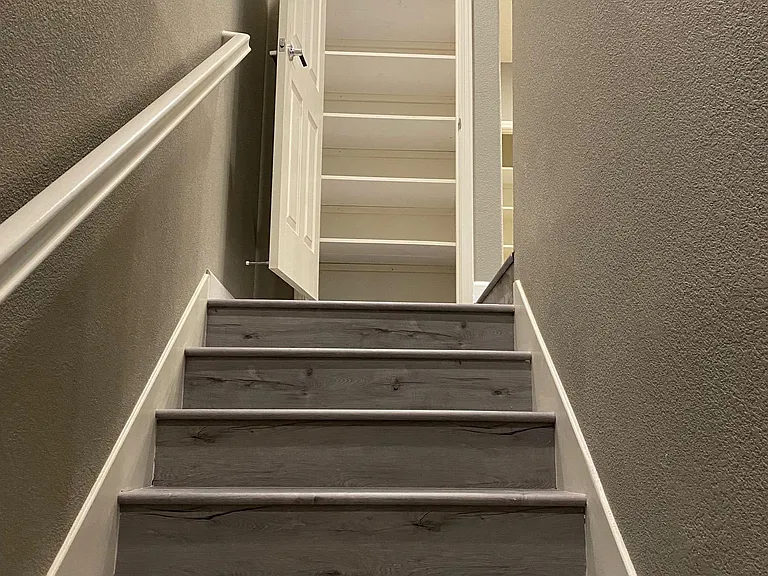 Staircase and Closet