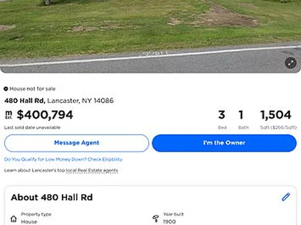 480 Hall Rd, Lancaster, NY 14086