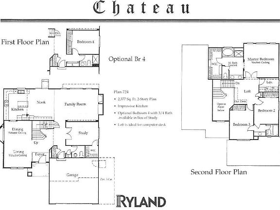 Floor Plan w/Study