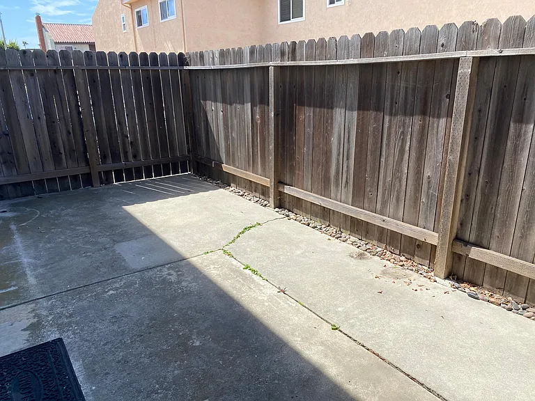 Enclosed patio