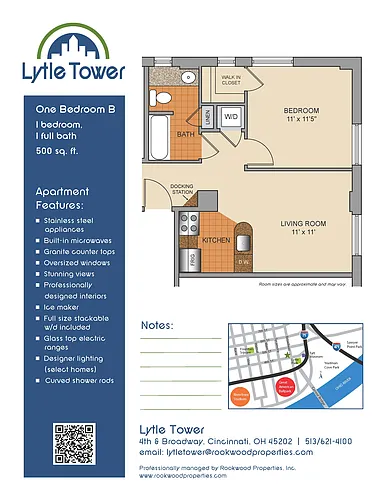 Floor plan ED-1BRB