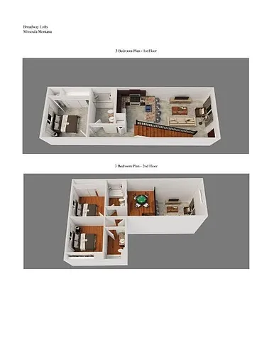 Floor plan 3 Bed 3 Bath