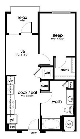 Floor plan A1