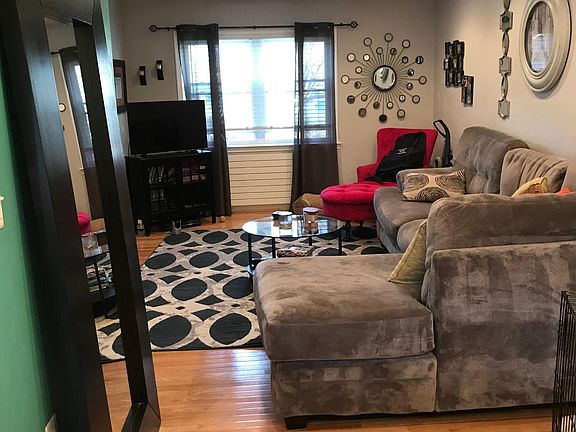 living room from the kitchen