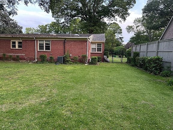 back yard side