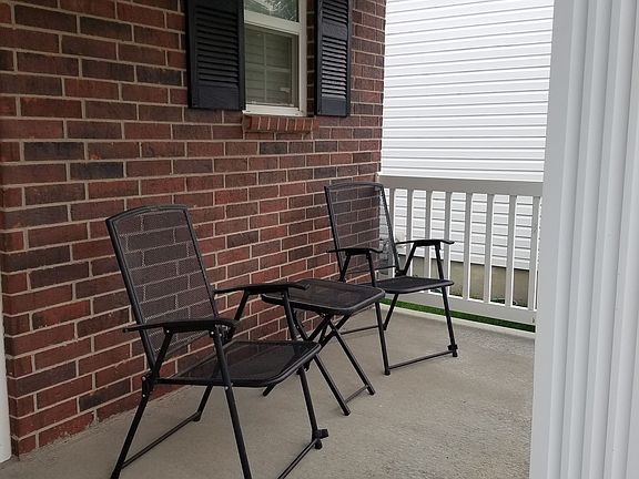 Welcoming front porch