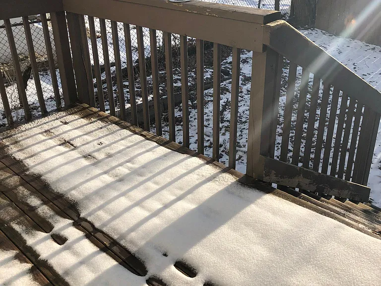 Back deck